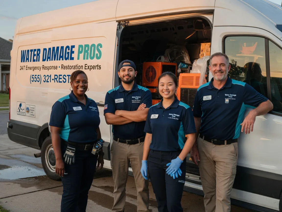 Water Damage Restoration company in Voltaire, ND